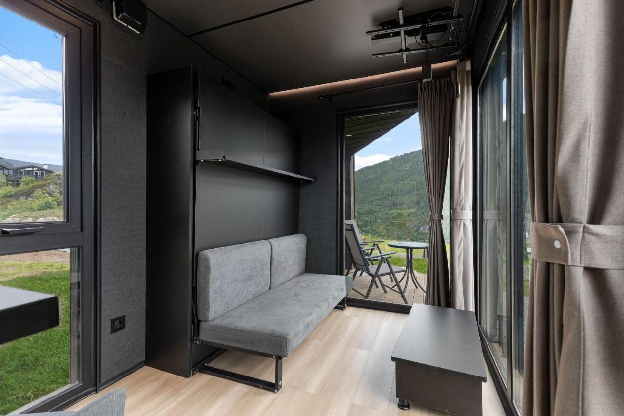 Sogndal Fjordpanorama - Studio Cabins With View Exteriér fotografie